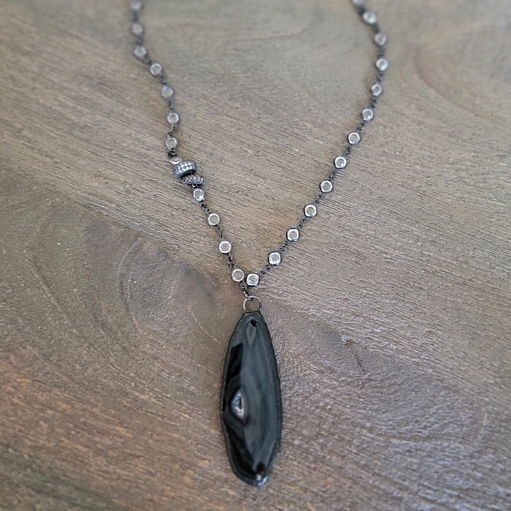 Artisian GorGeous Geode Necklace